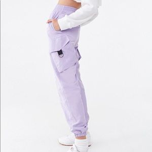 Lavender Windbreaker Joggers